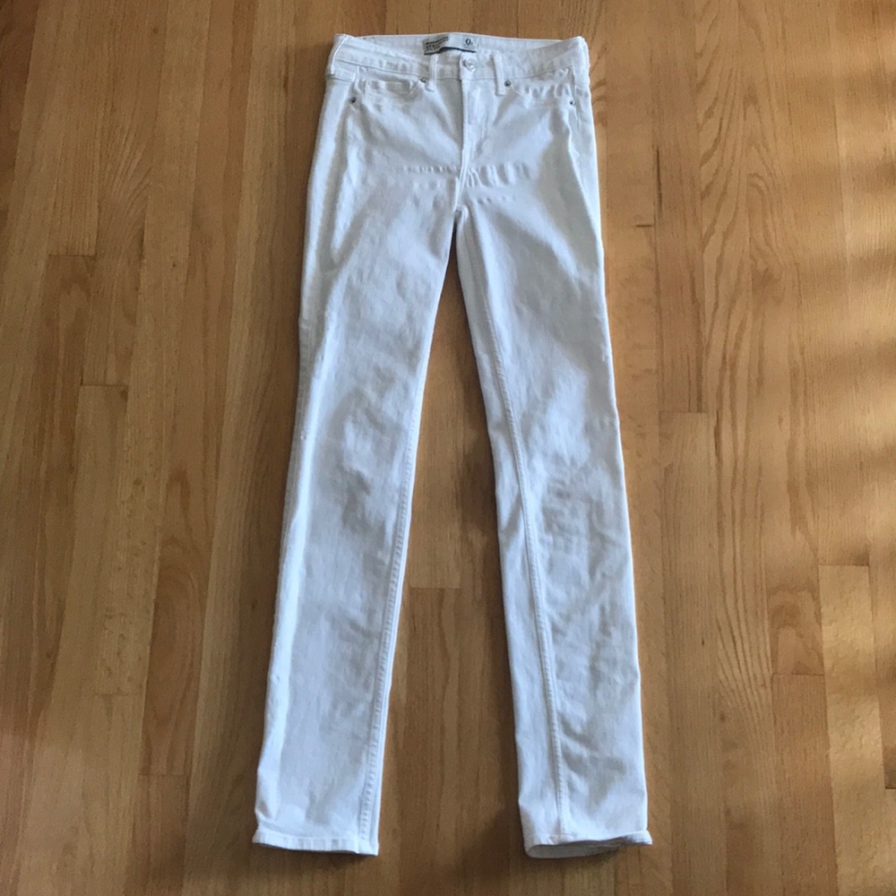 Abercrombie & Fitch White Jeans